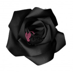 Brosa si clema pentru par sau vestimentar TRD018AA trandafir Negru